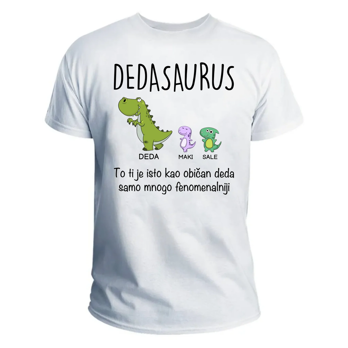 Dedasaurus i djeca majica