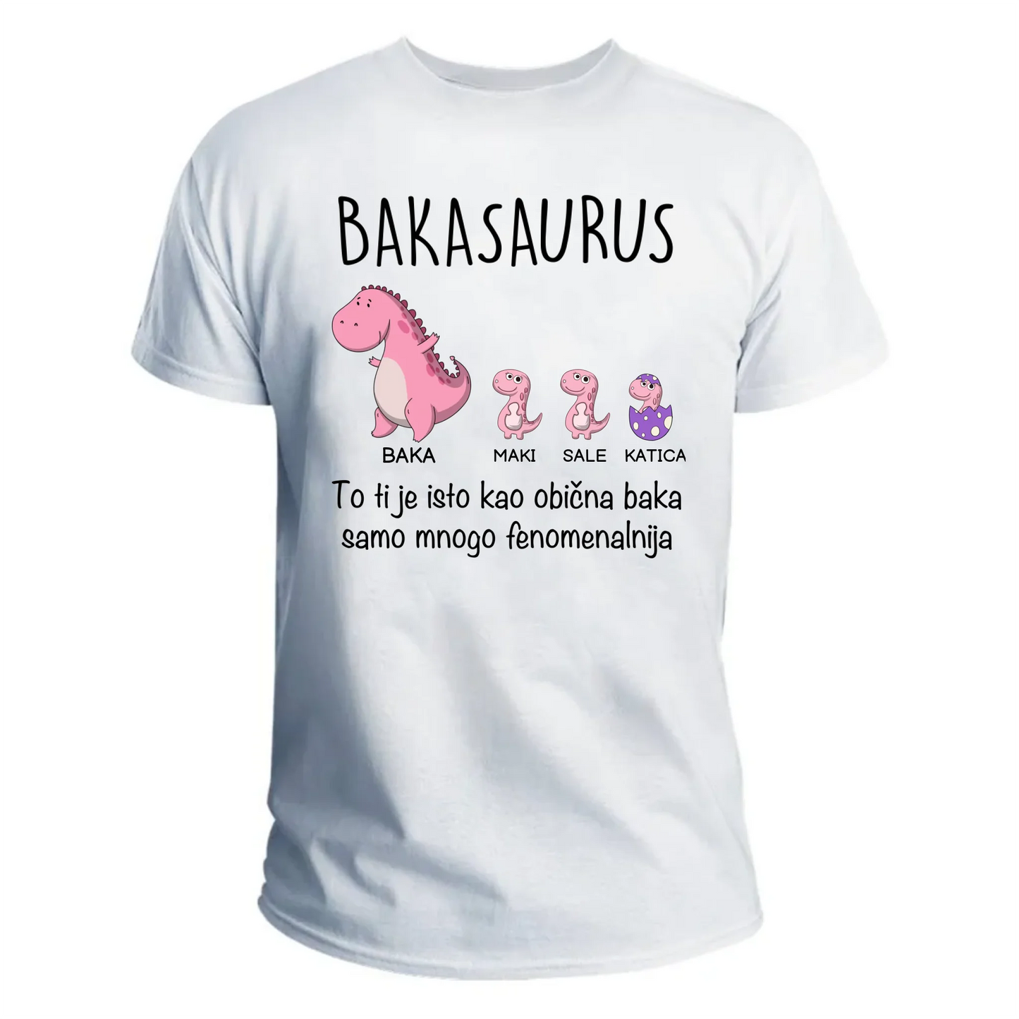 Bakasaurus i djeca majica