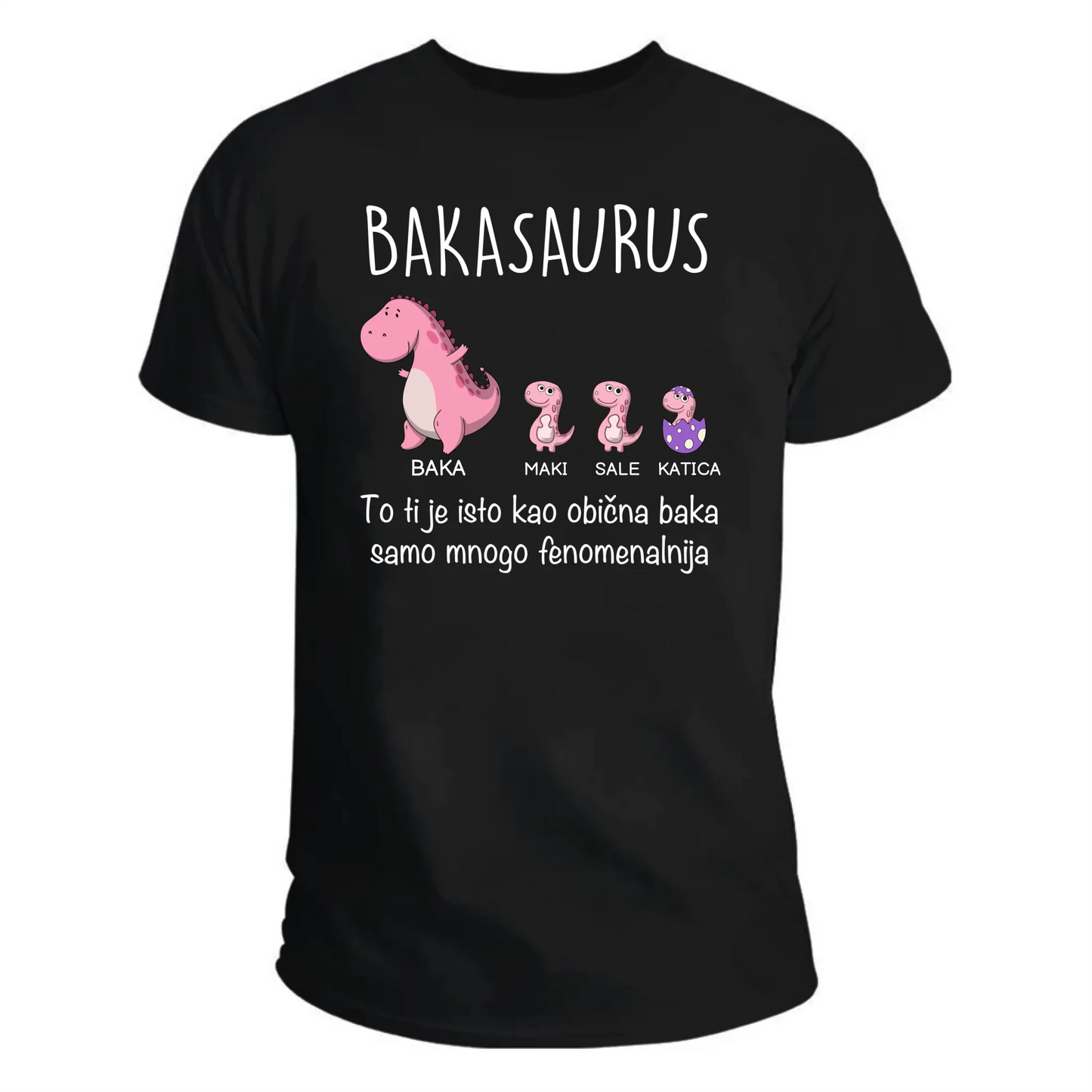Bakasaurus i djeca majica