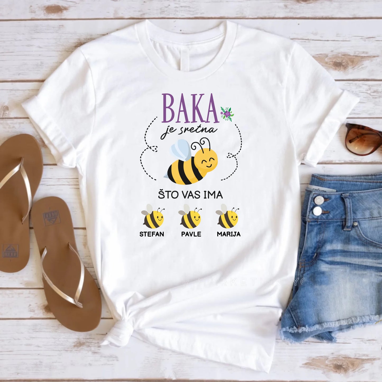 Bakina sreća majica