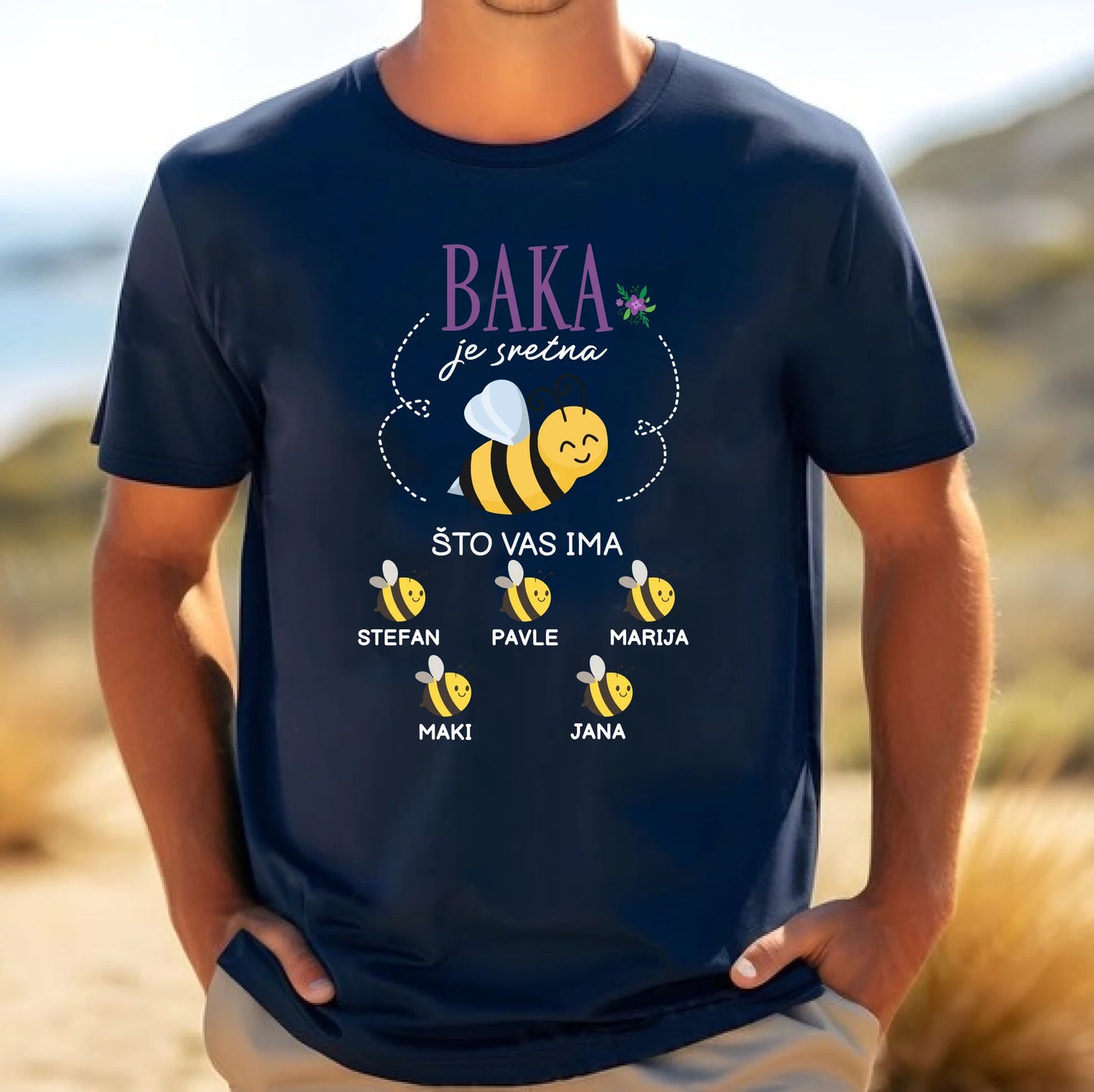 Bakina sreća majica