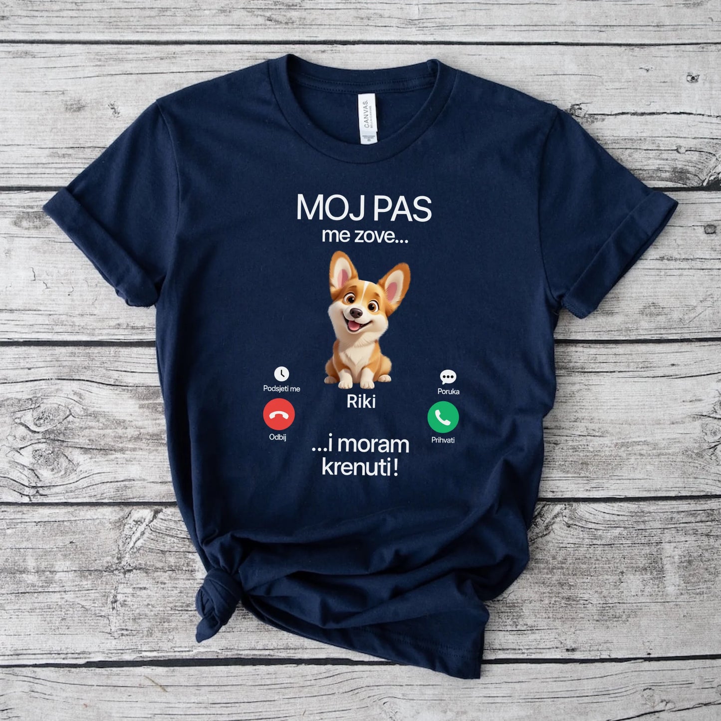 Moj pas me zove majica
