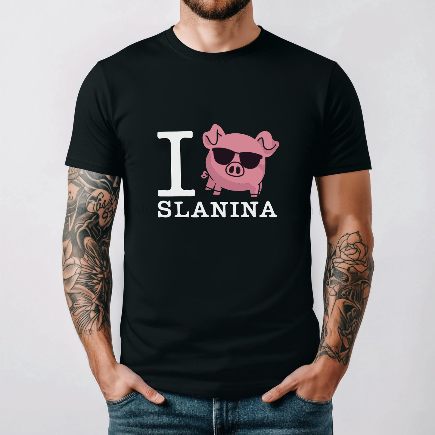 I love slanina majica
