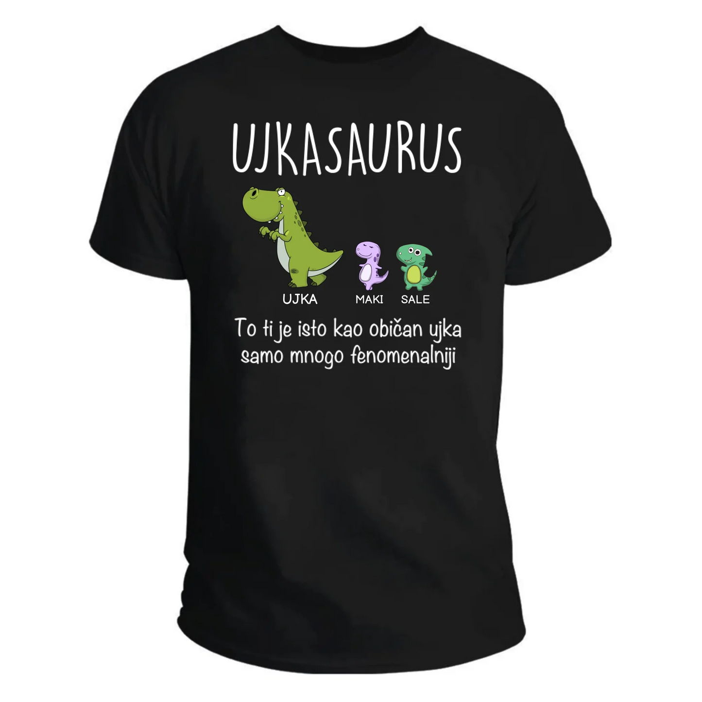Ujkasaurus i djeca majica
