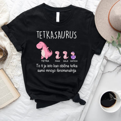 Tetkasaurus i djeca majica