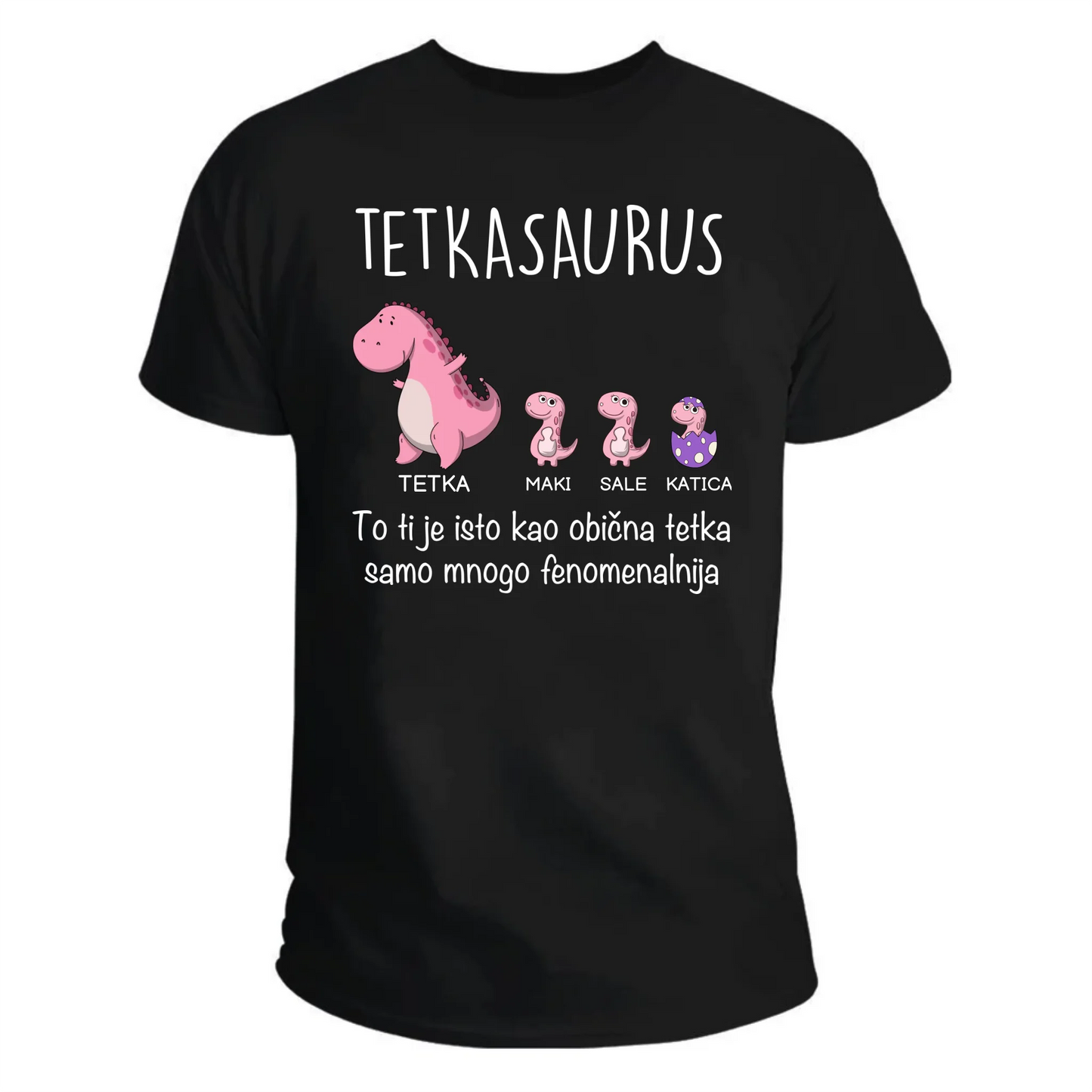 Tetkasaurus i djeca majica