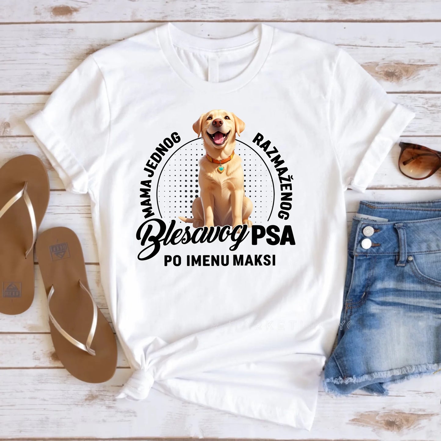Moj blesavi pas majica