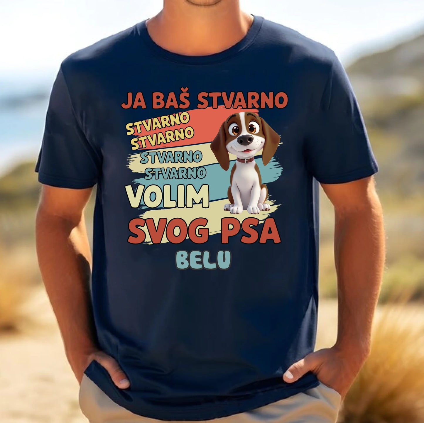 Baš stvarno volim svog psa majica