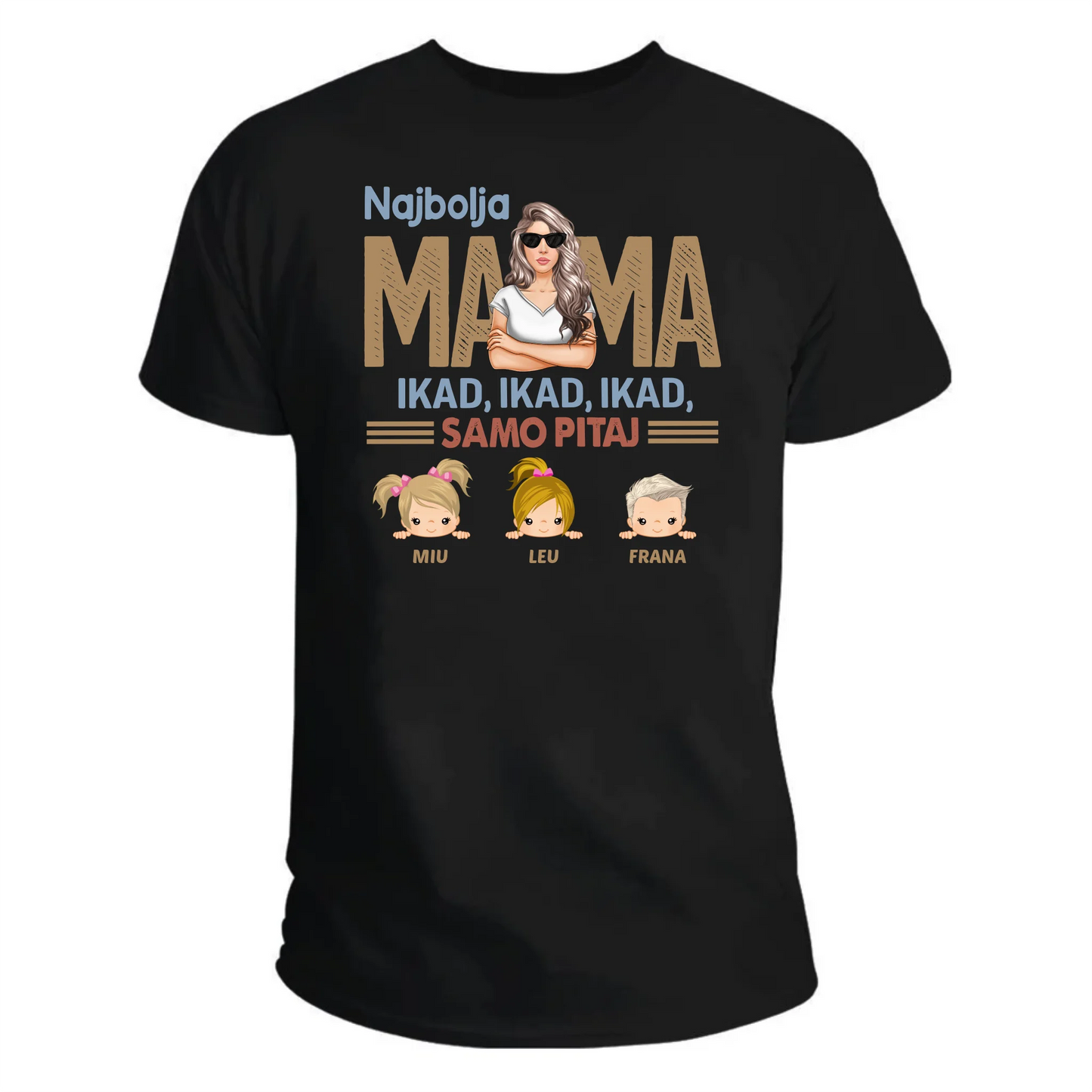 Najbolja mama ikad, ikad, ikad majica