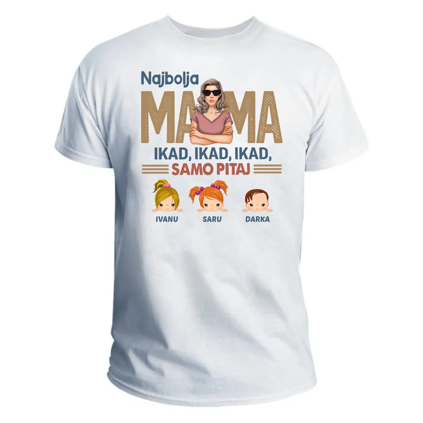 Najbolja mama ikad, ikad, ikad majica