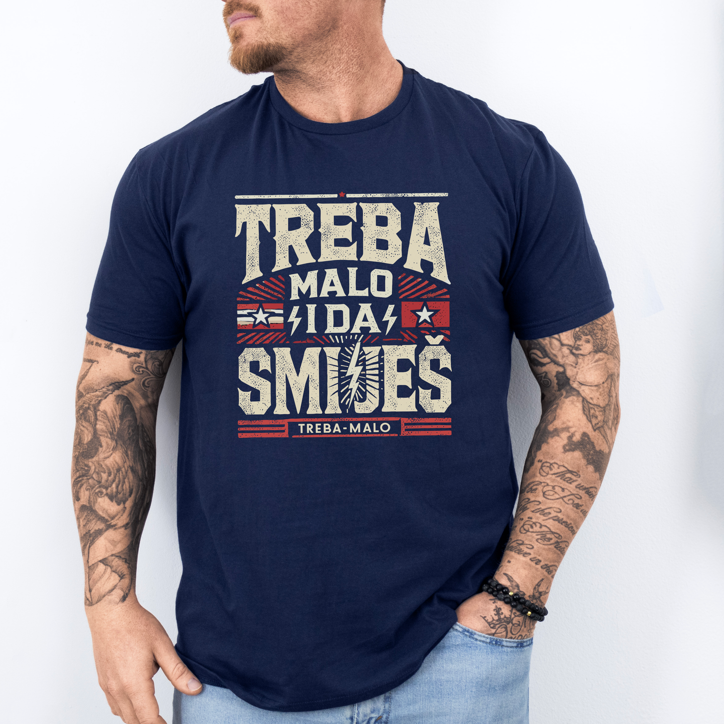 Treba malo i da smiješ majica