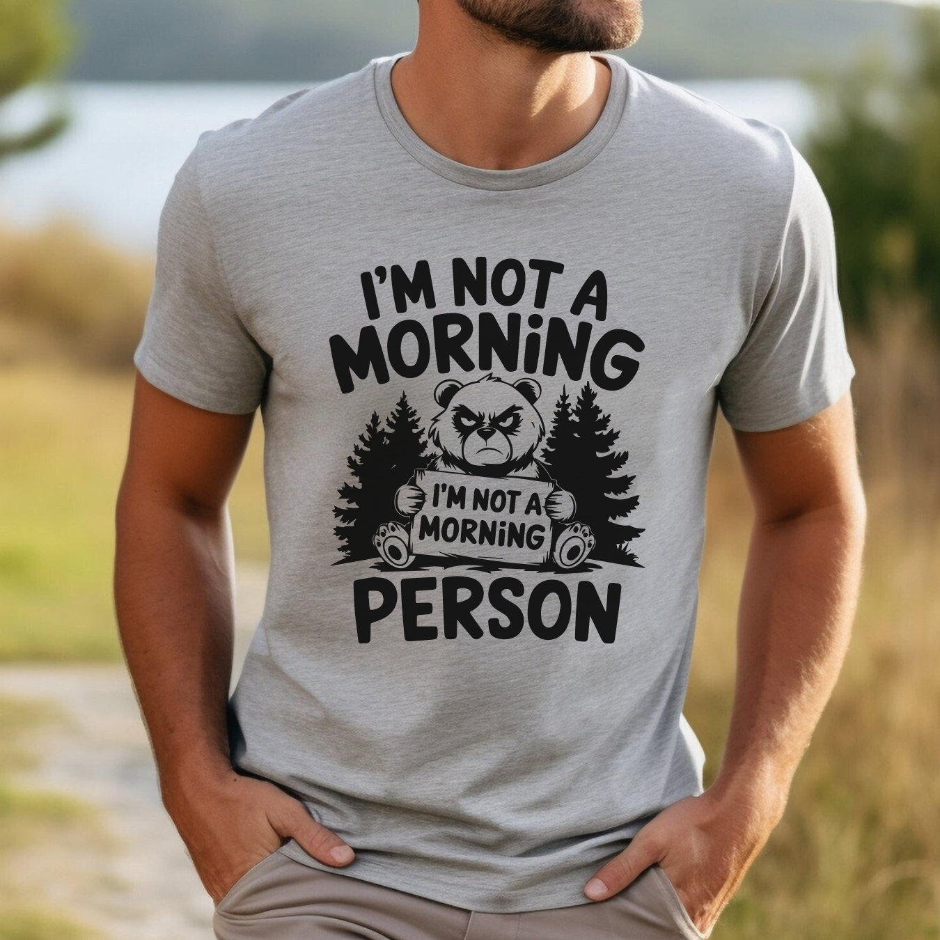 I'm not a morning person majica