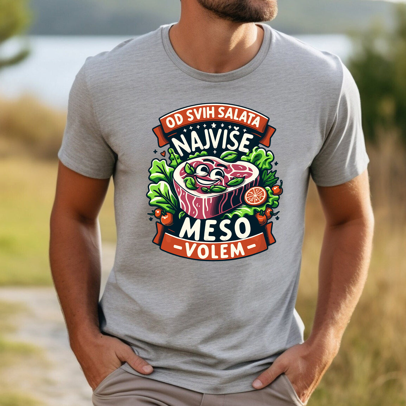 Volim meso majica