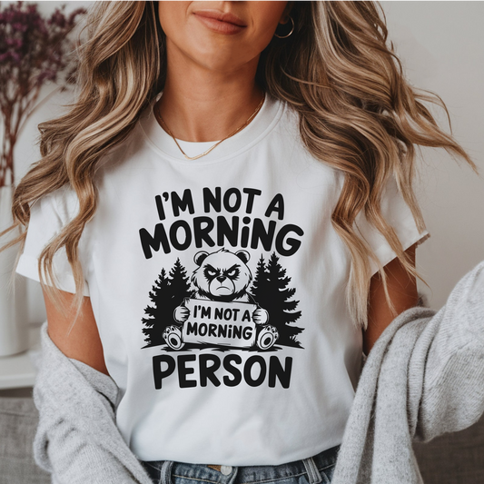 I'm not a morning person majica