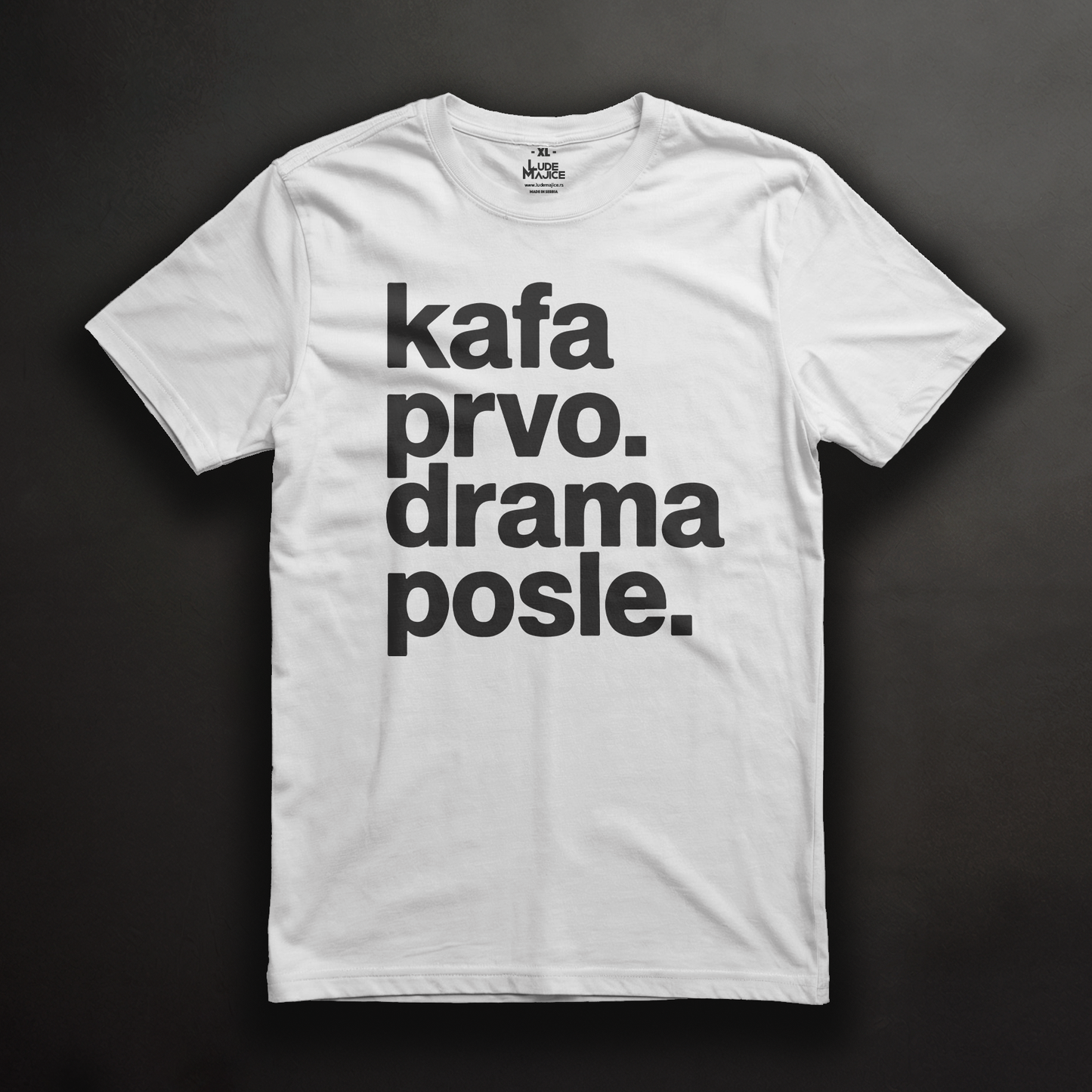 Prvo kafa majica